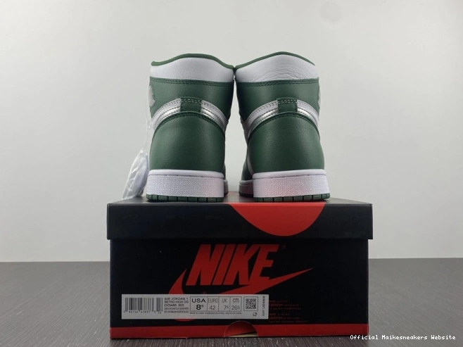 Official Maikesneakers Gorge High OG 1 Air Green DZ5485-303 Jordan 0805